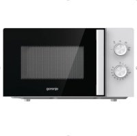 Микроволновая печь Gorenje MO20E1WH (Essential / 20 л, 800 Вт, переключатели поворотный механизм, белый/черный)