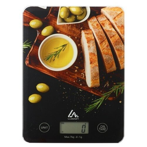 Весы кухонные Luazon LVK-701 'Италия', электронные, до 7 кг