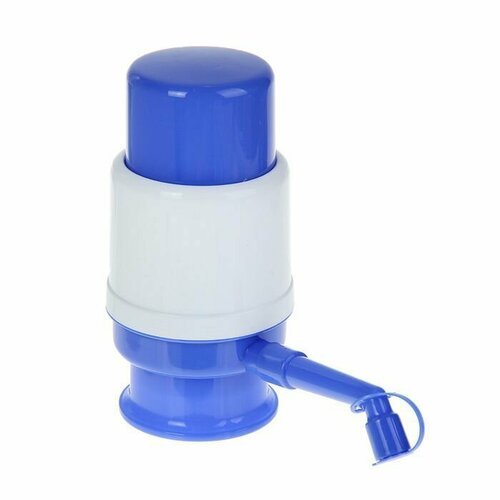 Помпа для воды LESOTO Mini, механическая, под бутыль от 11 до 19 л, голубая