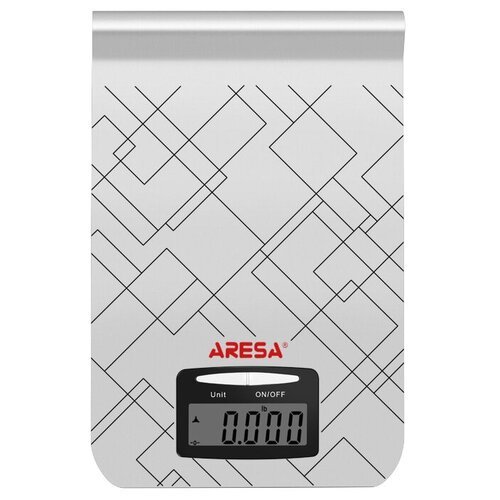 Электронные Кухонные весы ARESA AR-4308, серебристый