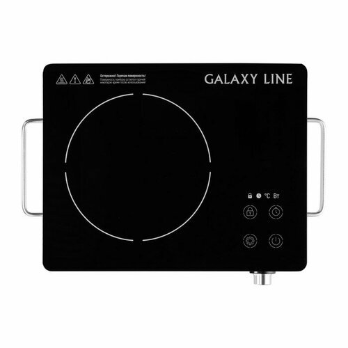 Плитка индукционная Galaxy LINE GL 3033, 2000 Вт, 1 конфорка, таймер, чёрная