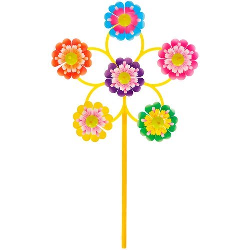 Серия Веселые забавы: Ветерок (43 см)6 цветков 'ромашка' (в пакете) (Арт. AN02818)