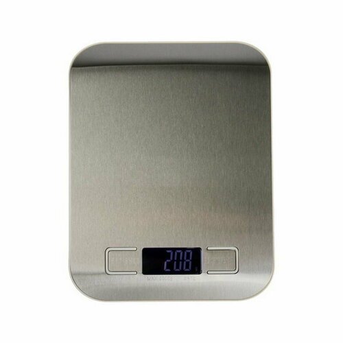 Весы кухонные LVE-028, электронные, до 5 кг, металл