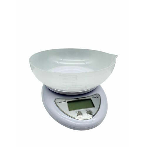 Электронные кухонные весы Finito 005 со съемной чашей 5 кг