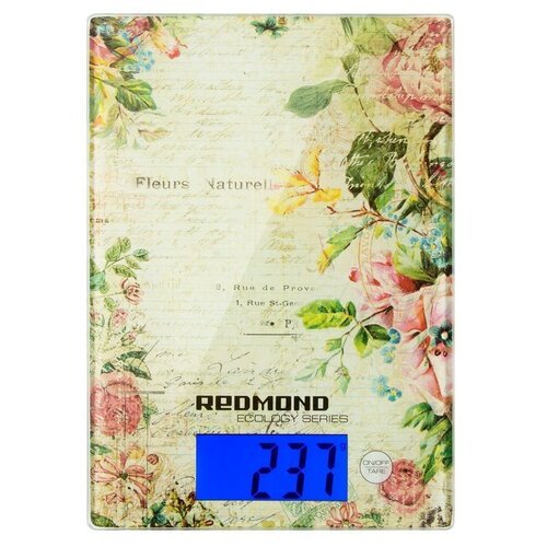 Кухонные весы REDMOND RS-736, цветы