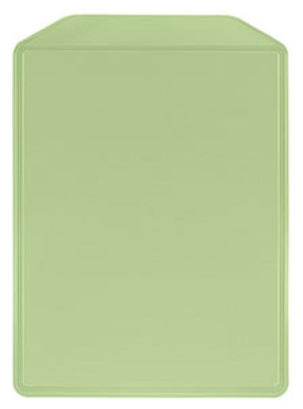Доска разделочная Бытпласт зеленая, 250х176 мм