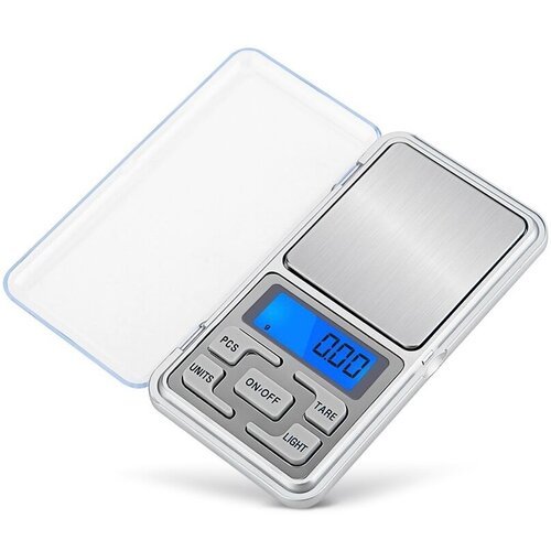 Электронные ювелирные весы Pocket Scale предел взвешивания до 200 гр, с точностью 0.01, батарейки в комплекте