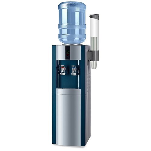 Напольный кулер для воды Экочип V21-LF Green-Silver с холодильником
