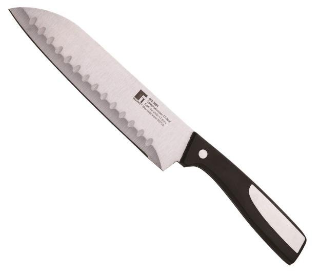 Нож сантоку Bergner Resa нержавеющая сталь, 17,5 см