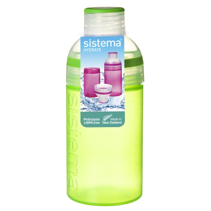 Бутылки для воды Sistema Бутылка для воды Hydrate 480 мл