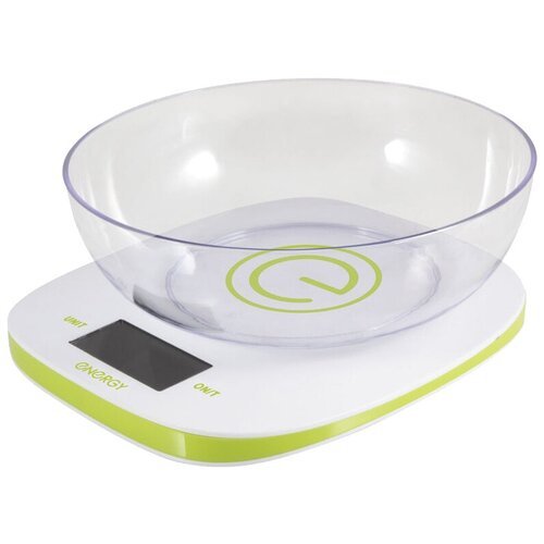 Кухонные весы Energy EN-425, белый/зеленый